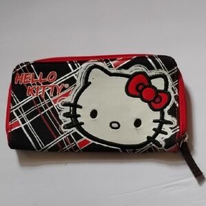 Hello Kitty Black and Red Wallet